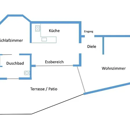 Exklusive 2-zimmer-wohnung Am Schloss Bensberg Apartment Bergisch Gladbach